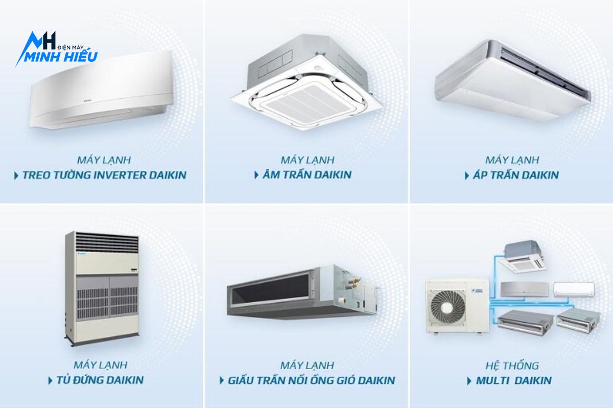 Phân loại các điều hòa daikin phổ biến