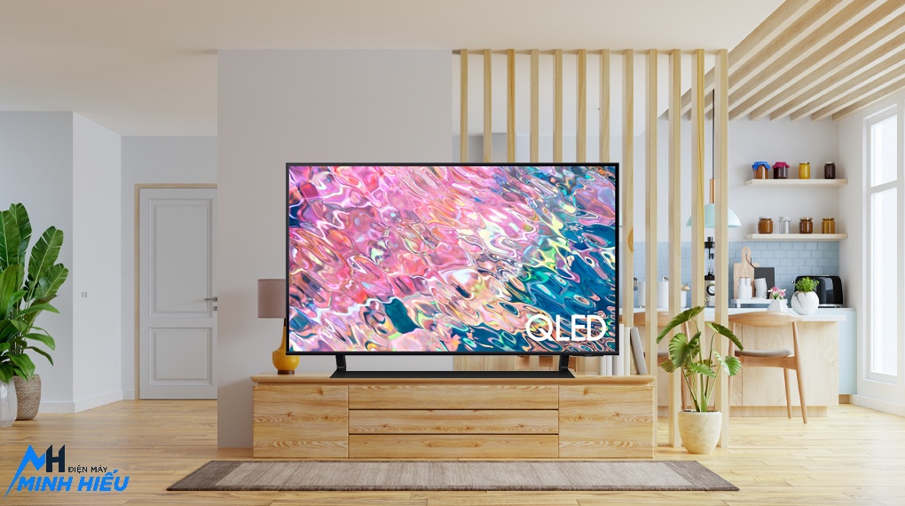 Samsung Smart Tivi QLED 65 Inch 4K QA65Q60BAKXXV - Thiết kế 