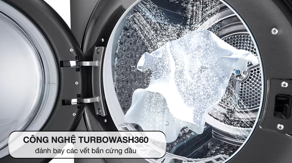 Tháp Giặt Sấy LG Giặt 21Kg Sấy 16Kg WT2116SHEG