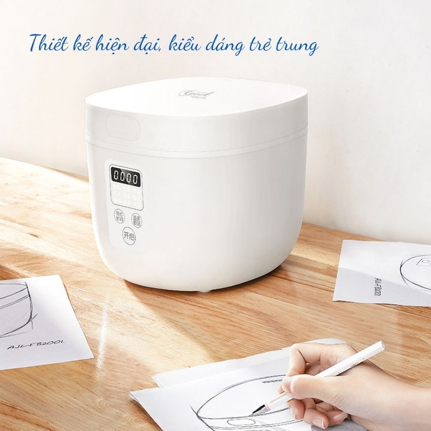 Nồi cơm điện mini đa năng 2L