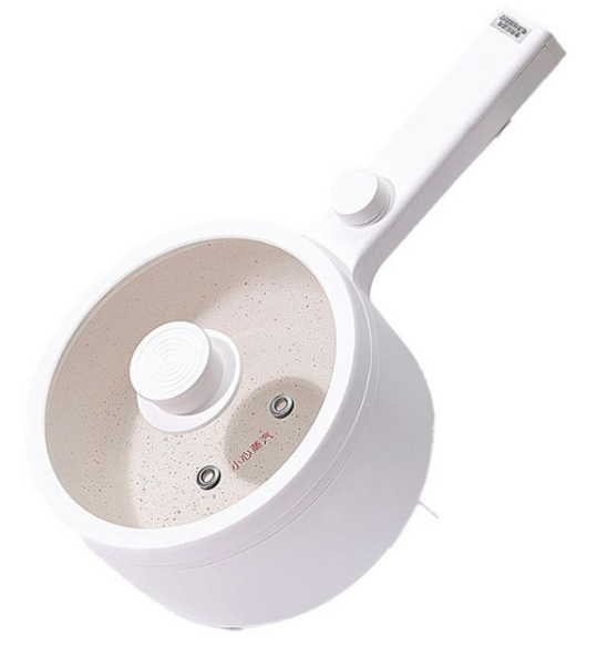 Nồi lẩu điện đa năng mini 1.5L 1 tầng 600W, chống dính cao cấp