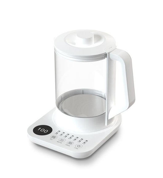 Ấm điện siêu tốc đa năng 1.8L, bình pha trà thủy tinh cao cấp