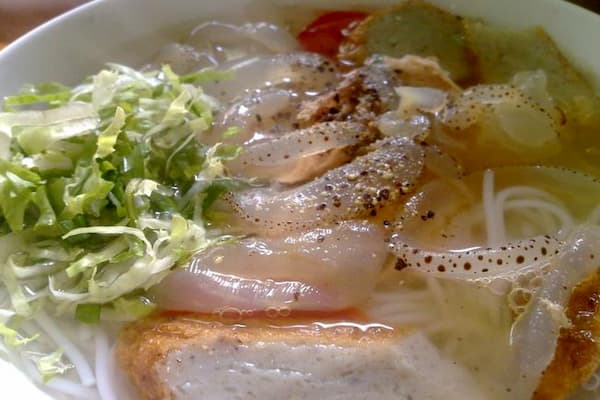 Bún cá sứa dặc sản -Nha Trang