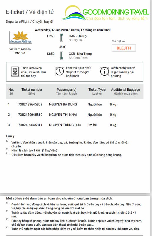 Đặt vé máy bay Hà Nội Nha Trang giá rẻ