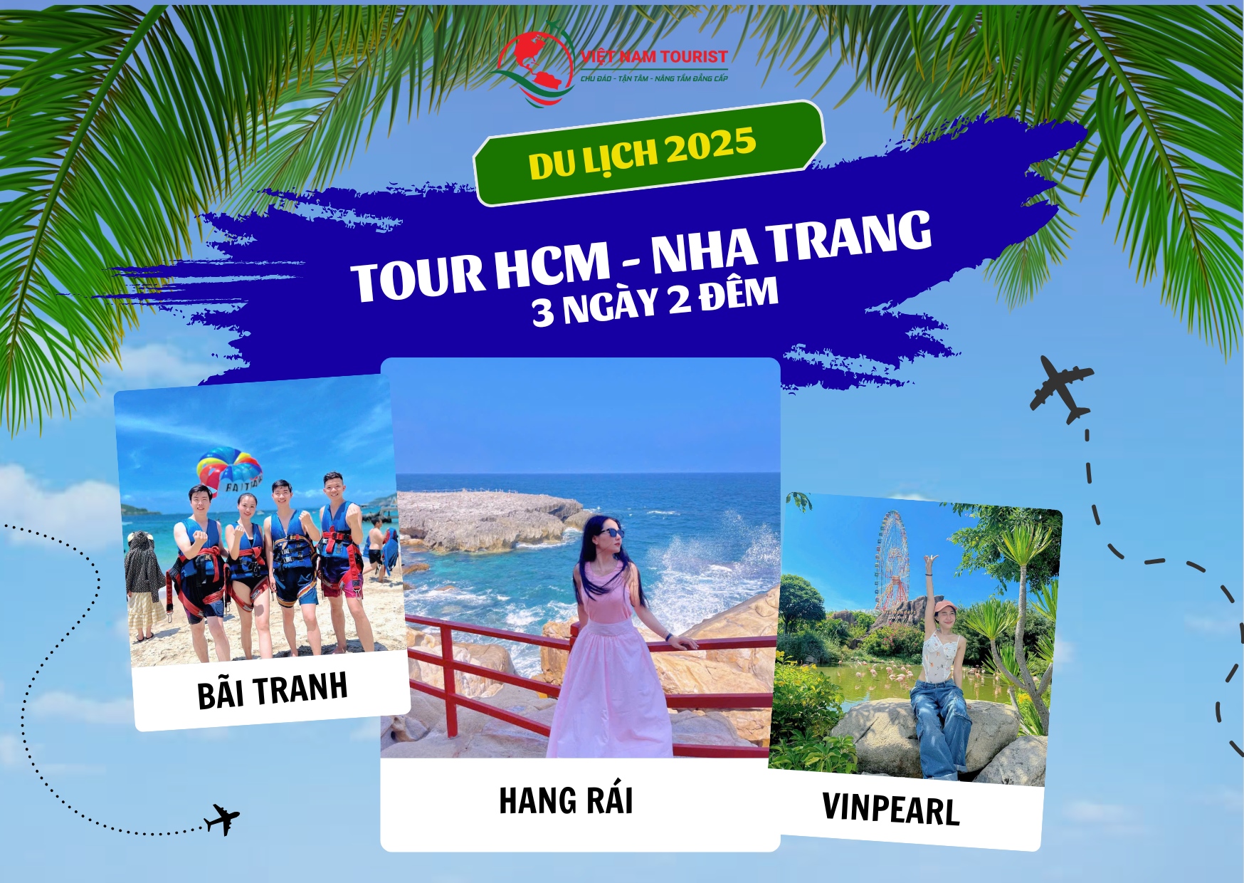 Tour Sài Gòn - Nha Trang 3 ngày 2 đêm [Trọn gói]