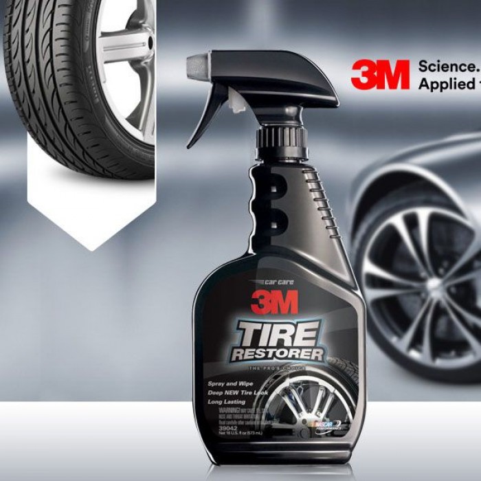 Bảo dưỡng cao su lốp vỏ xe 3M Tire Restorer 473ml 39042