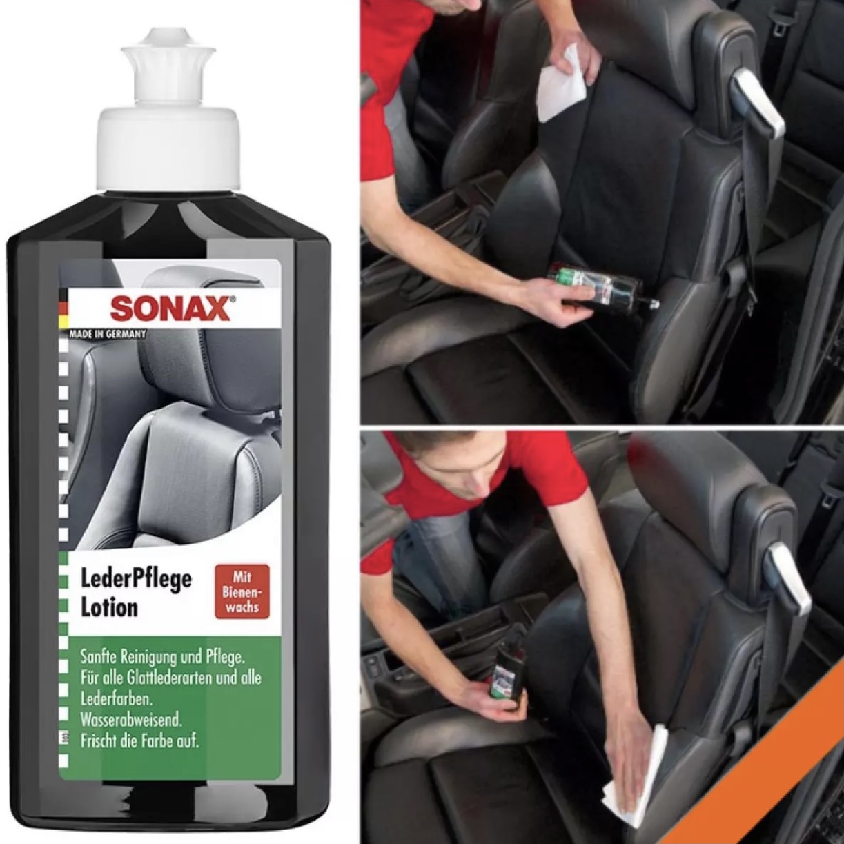 Kem bảo dưỡng ghế da ô tô Sonax Leather Care 250ml