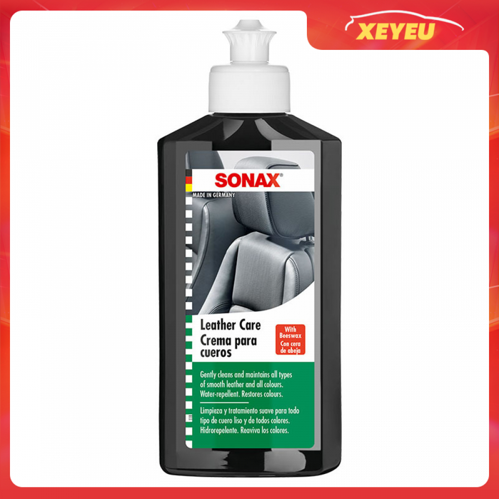 Kem bảo dưỡng ghế da ô tô Sonax Leather Care 250ml