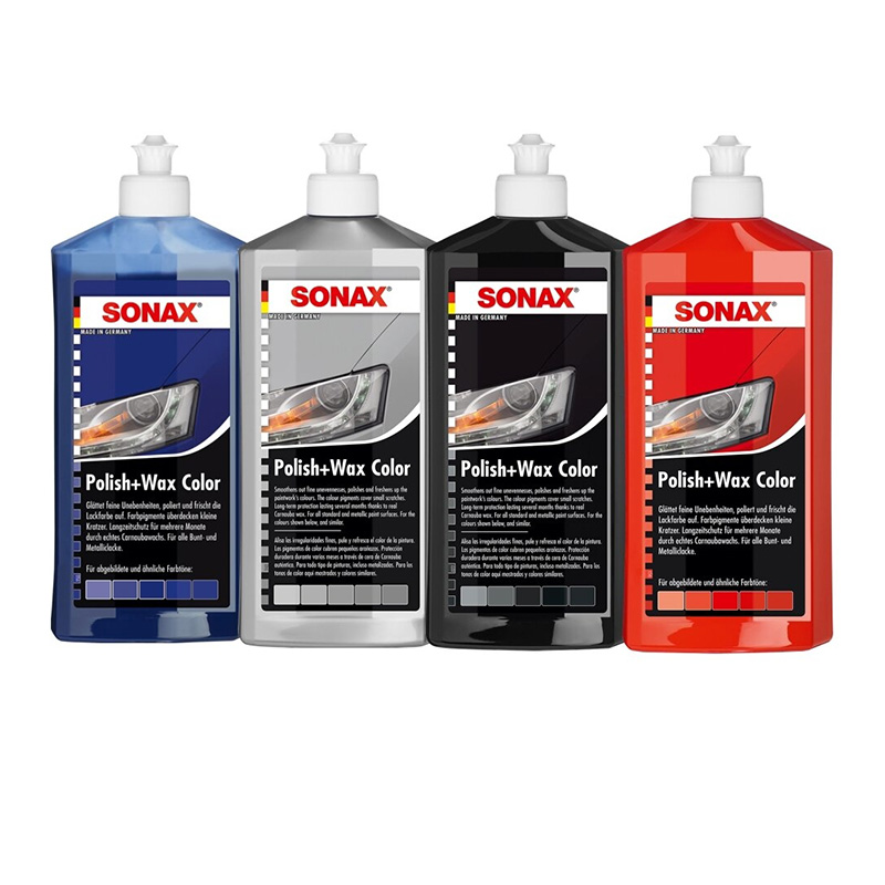 Kem đánh bóng và bảo vệ sơn xe Sonax Polish & Wax 296141 250ml