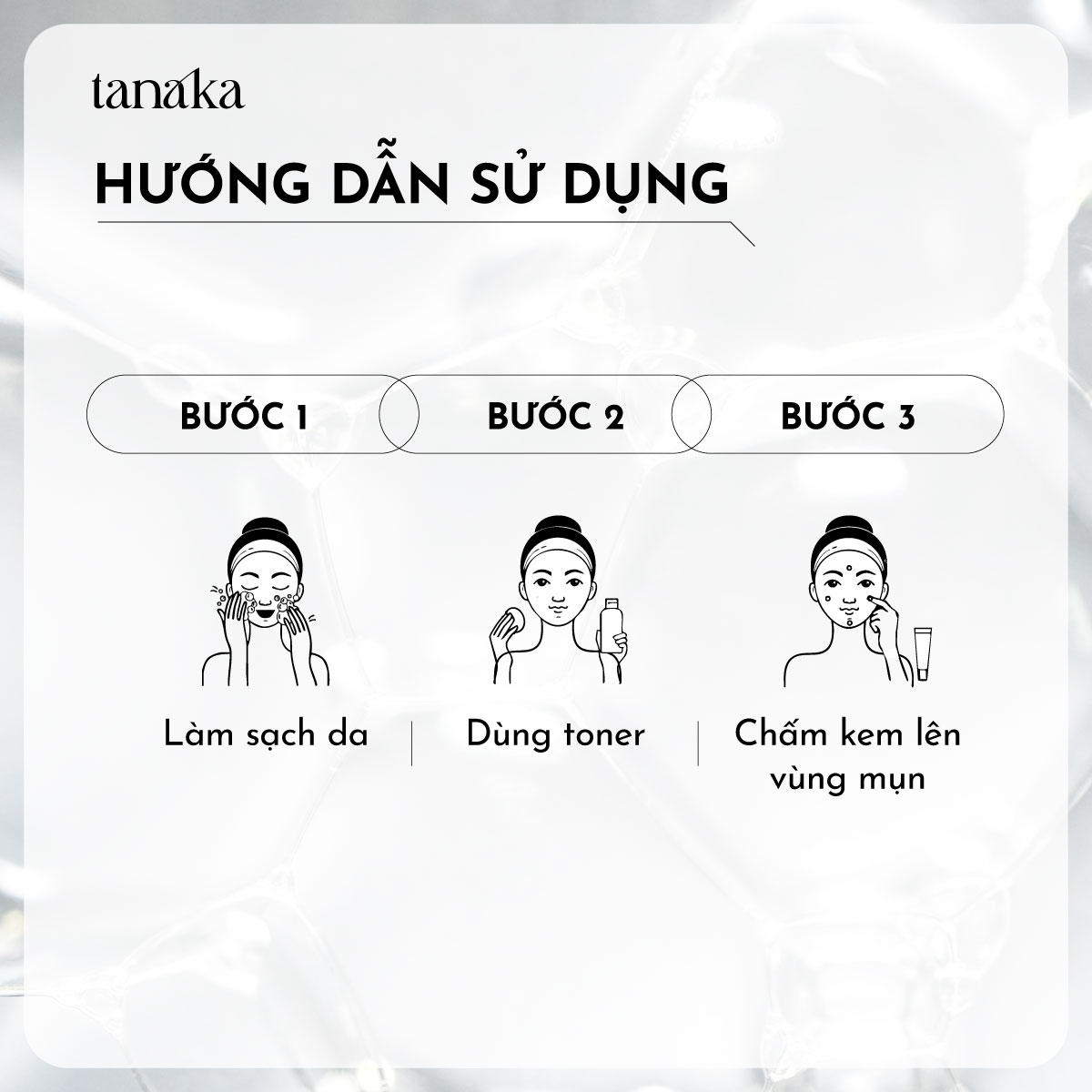 Kem chấm mụn chuyên sâu Tanaka Retinol Brightening Acne Prevent chiết xuất bùn biển 10g