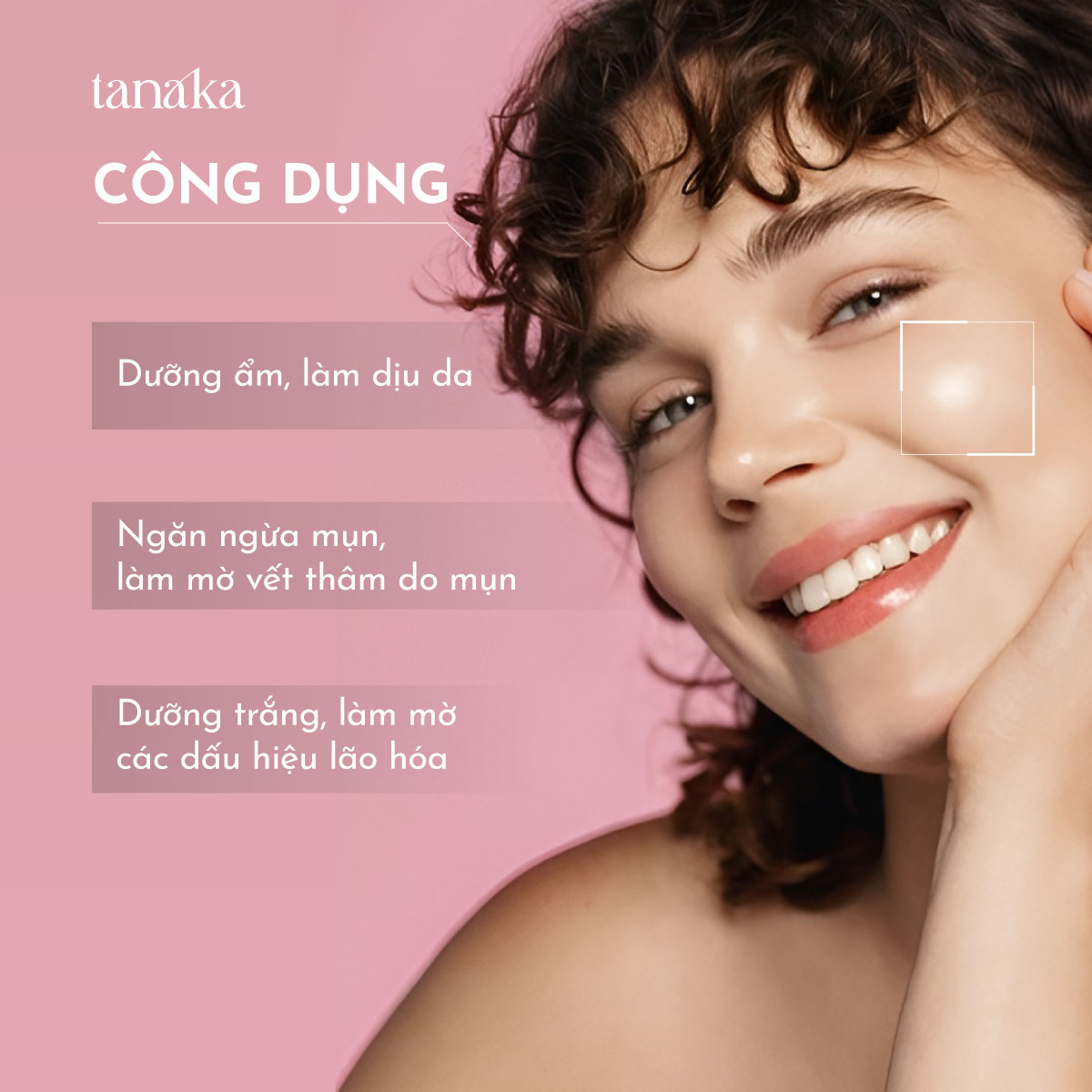 Kem chấm mụn chuyên sâu Tanaka Retinol Brightening Acne Prevent chiết xuất bùn biển 10g
