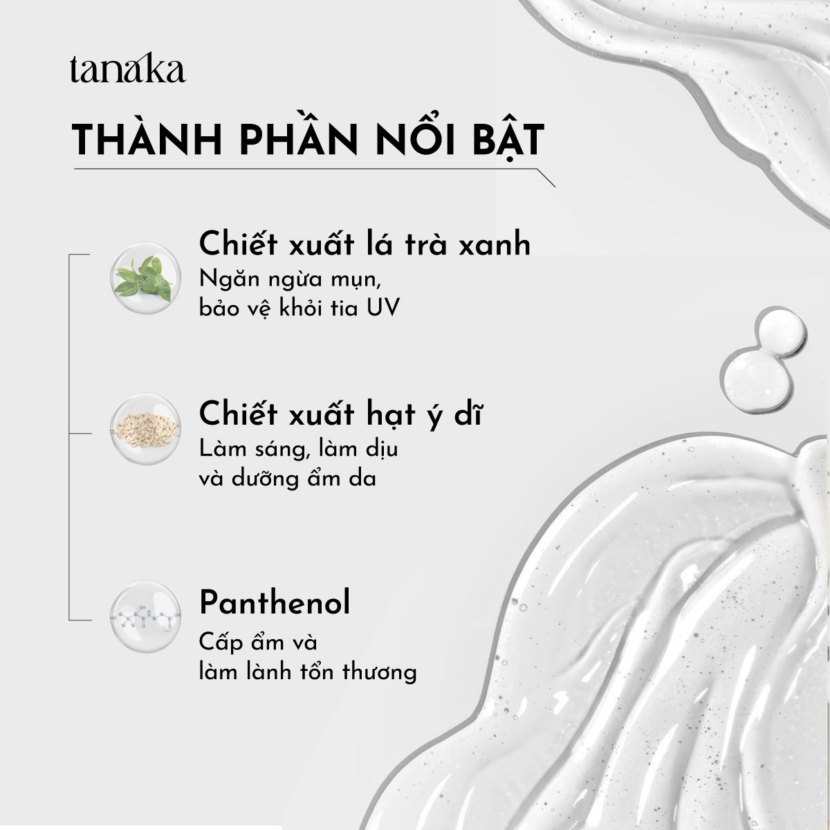 Toner cho da mụn Tanaka Moisturizing Acne Prevent Toner chiết xuất bùn biển 70ml