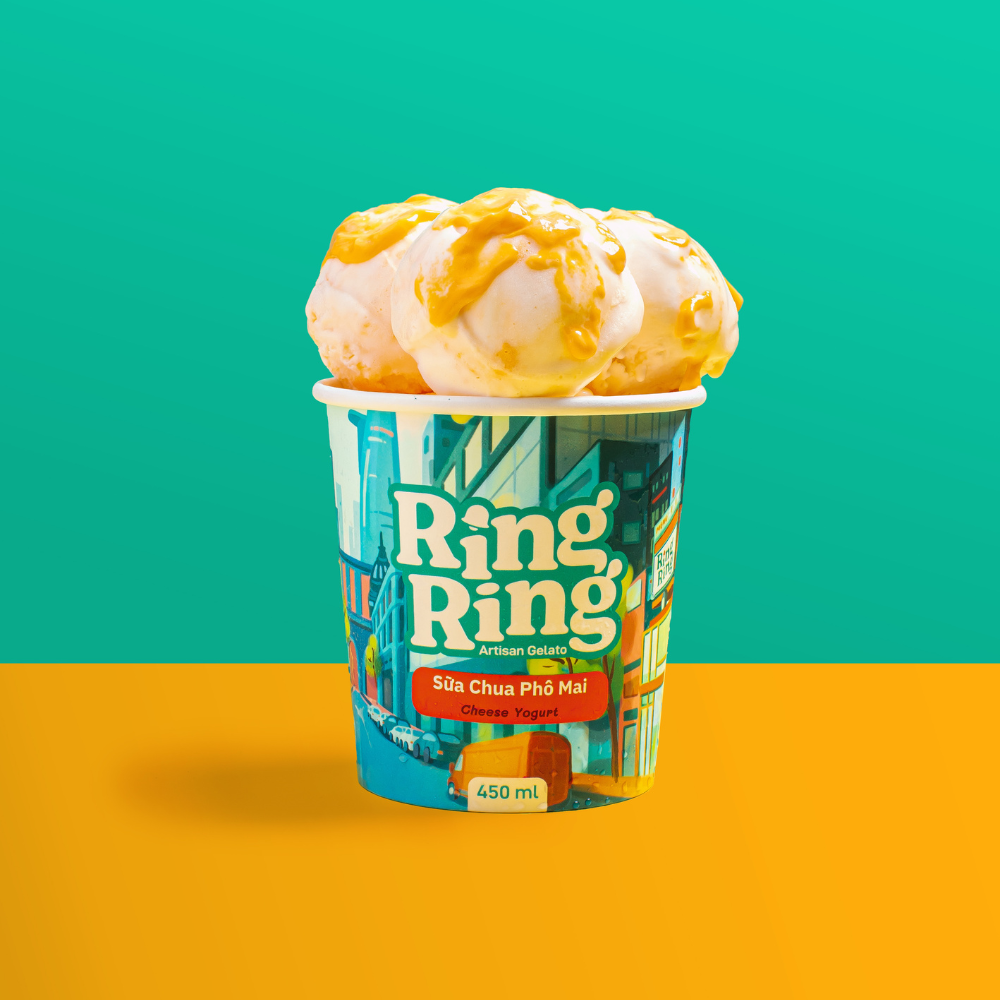 Kem Sữa Chua Phô Mai 450ml