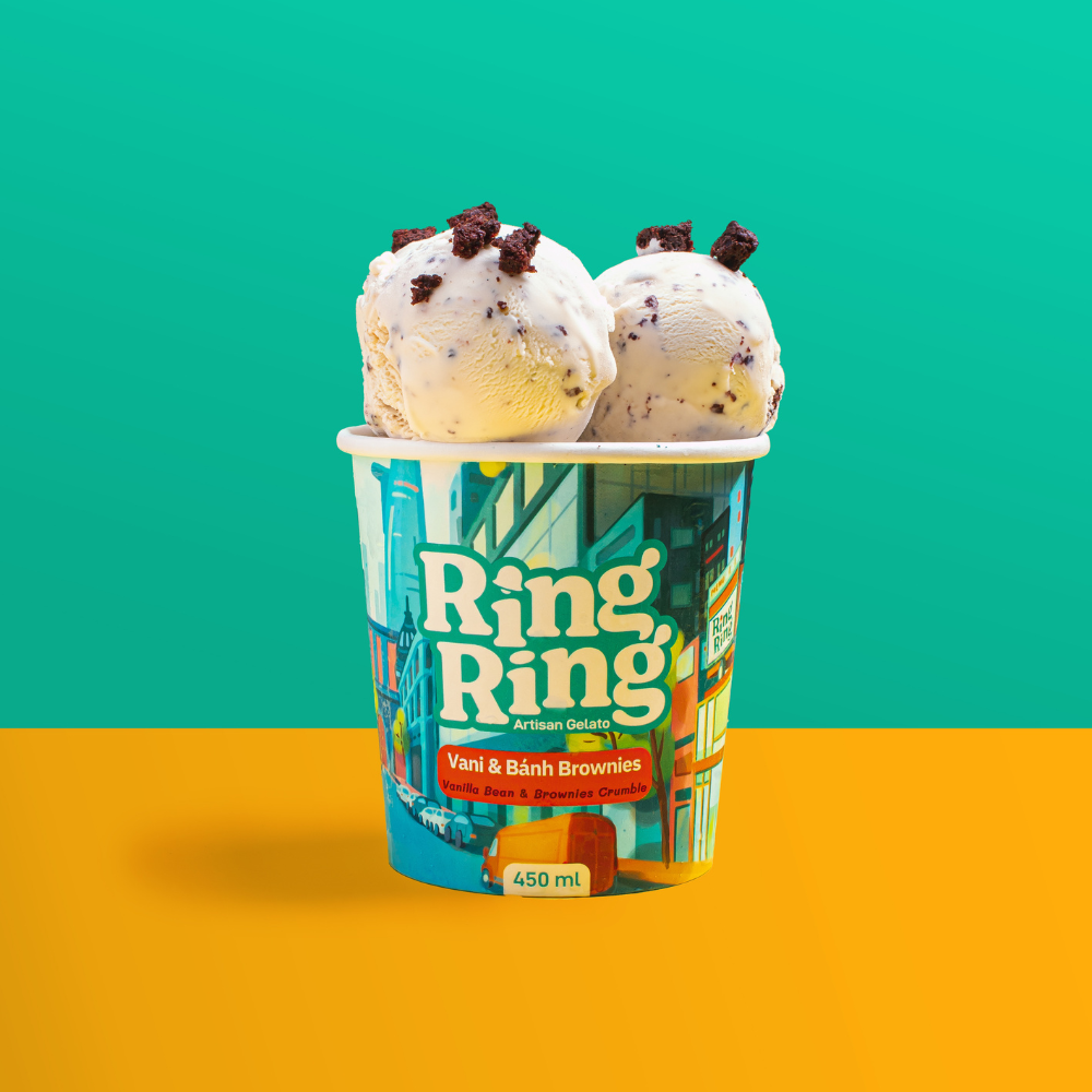 Kem Vani & Brownie 450ml