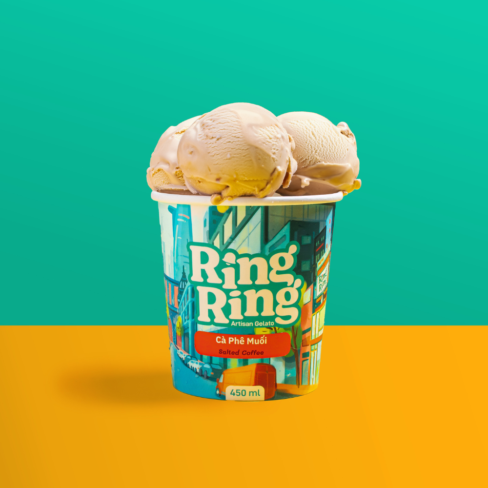 Kem Cà Phê Muối 450ml