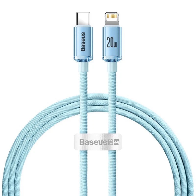 Baseus Crystal Shine Series Fast Charging Data Cable Type-C to iP 20W