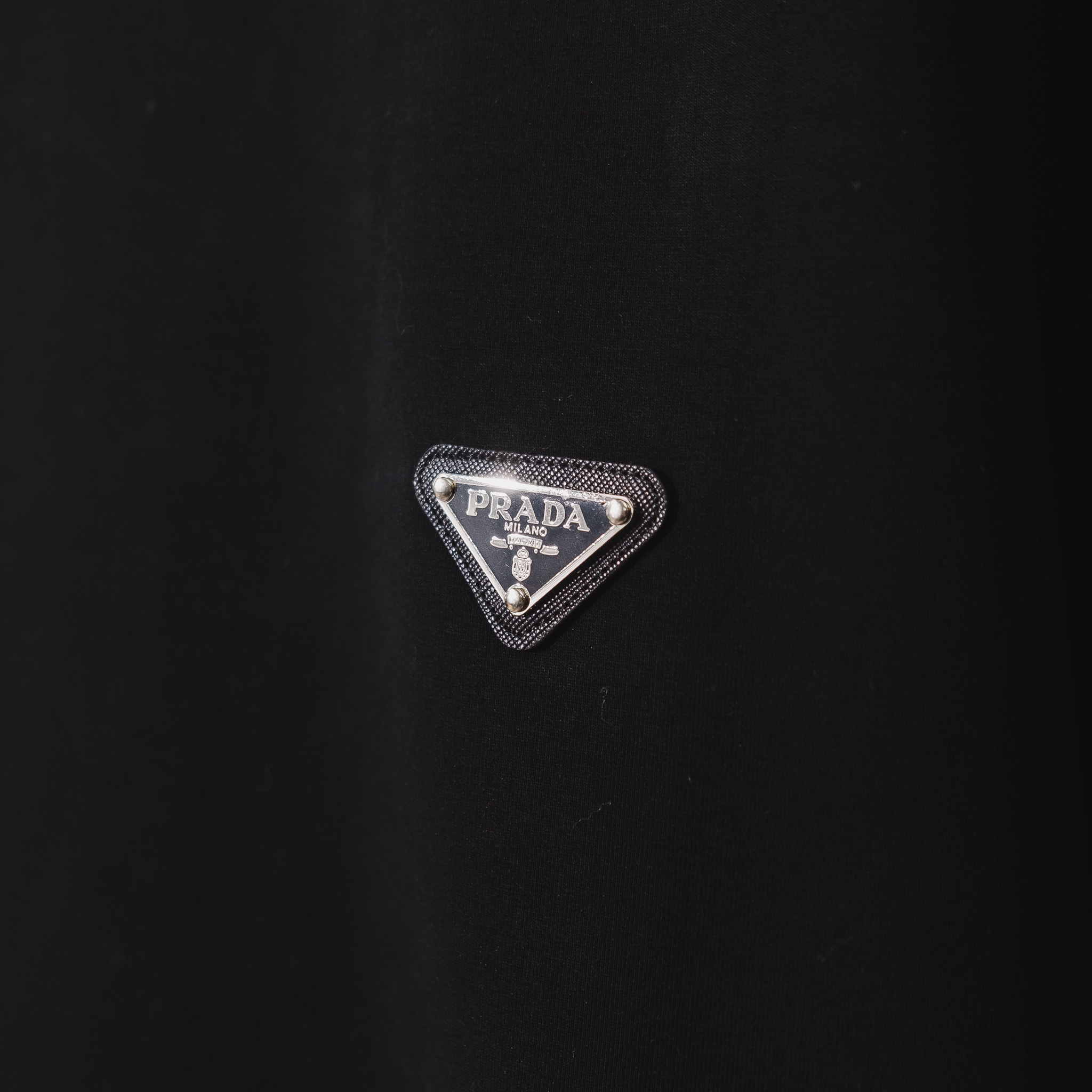 PRADA Sweet Shirt Renylon Triangle Steel Logo