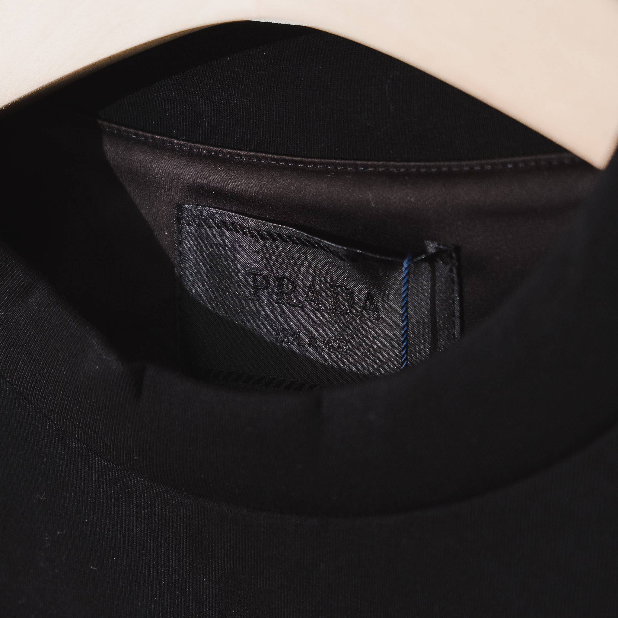 PRADA Sweet Shirt Renylon Triangle Steel Logo