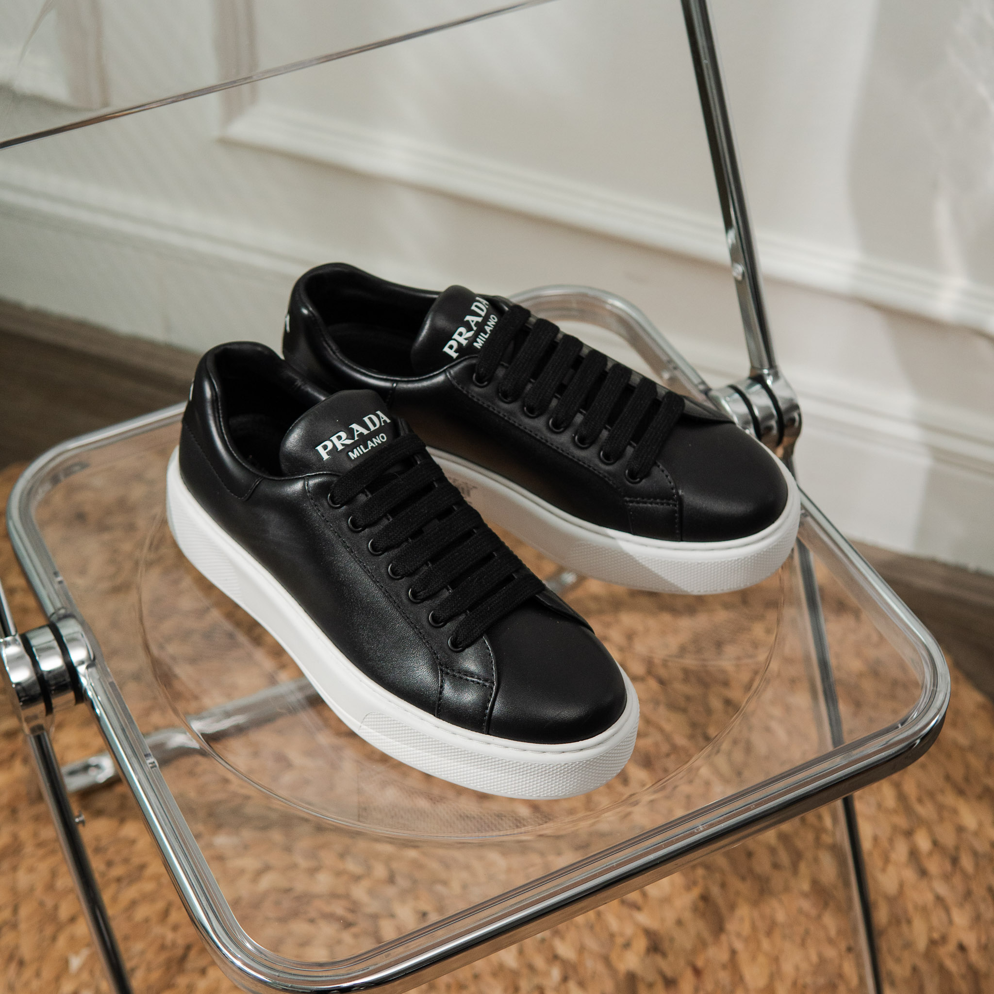 Giày PRADA | AllBlack Sneaker