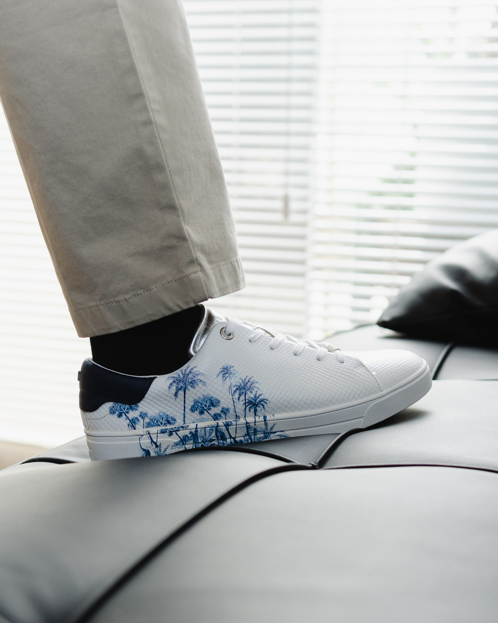 Giày Ted Baker | White Darmal Casual Sneaker