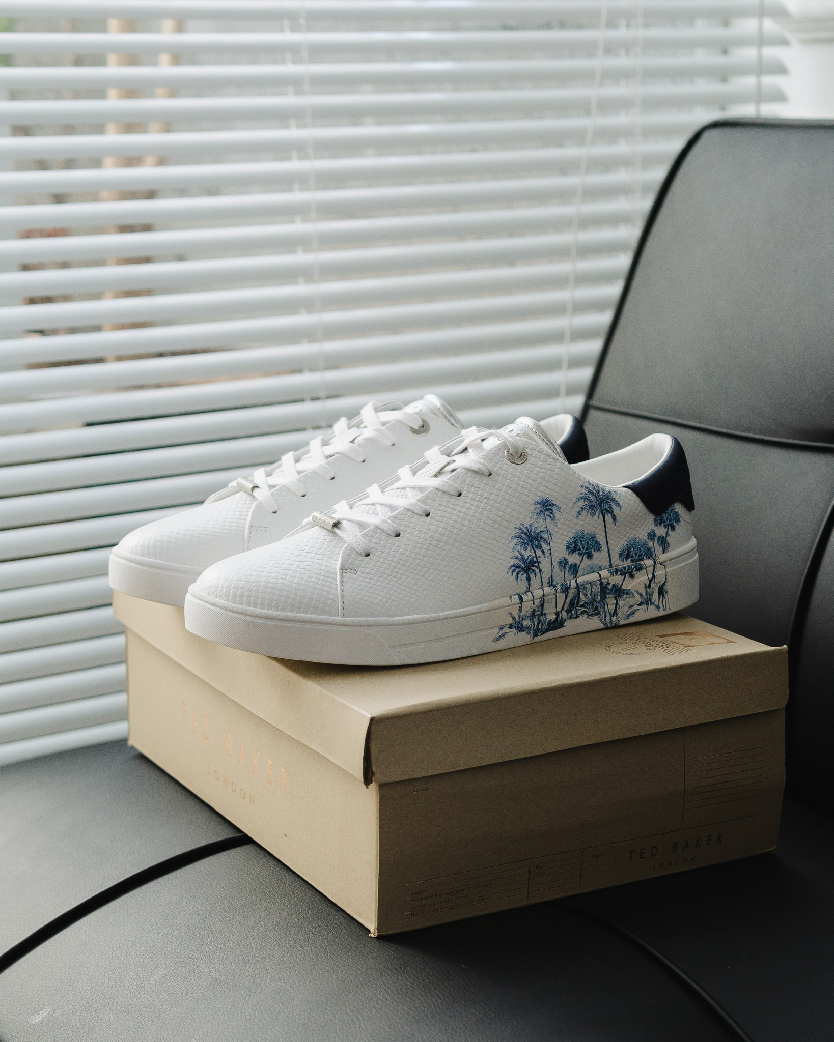 Giày Ted Baker | White Darmal Casual Sneaker