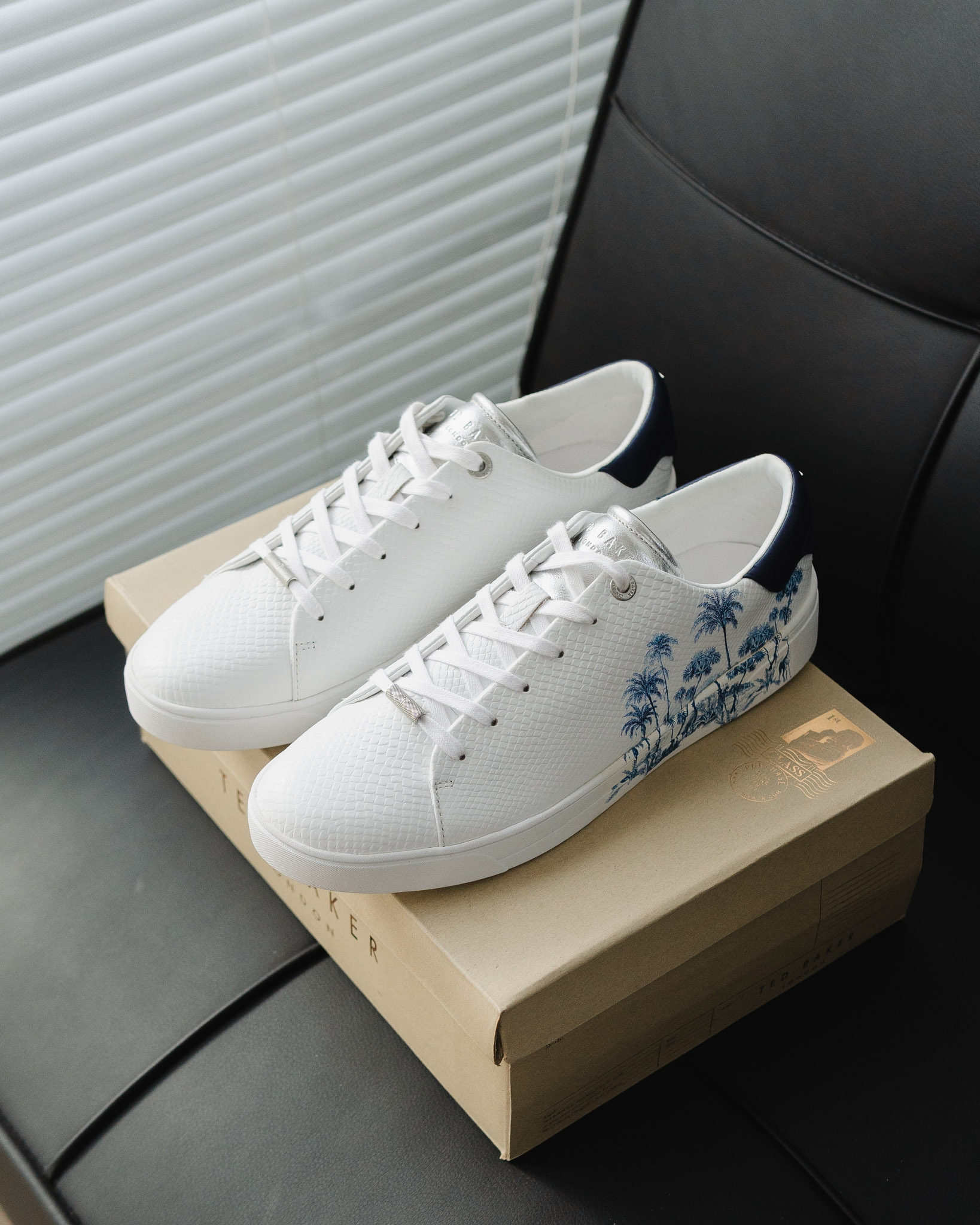 Giày Ted Baker | White Darmal Casual Sneaker