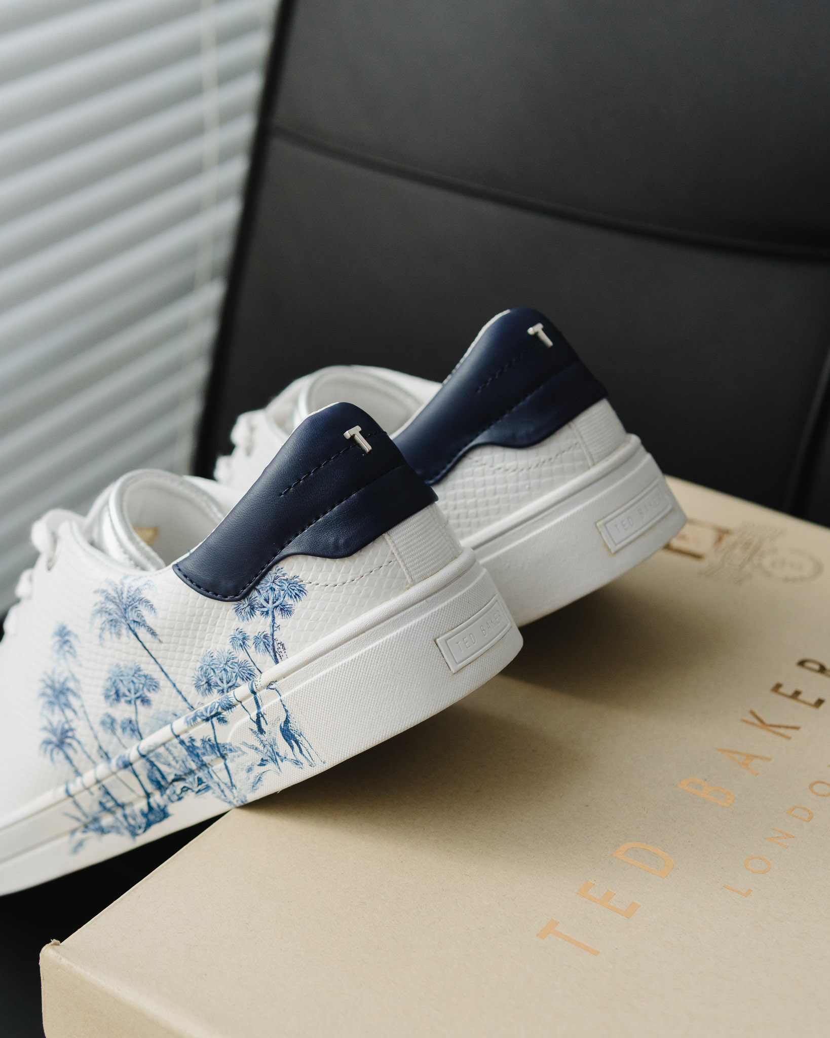Giày Ted Baker | White Darmal Casual Sneaker