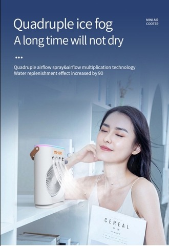 Quạt tích điện phun sương Mi-Lux A3