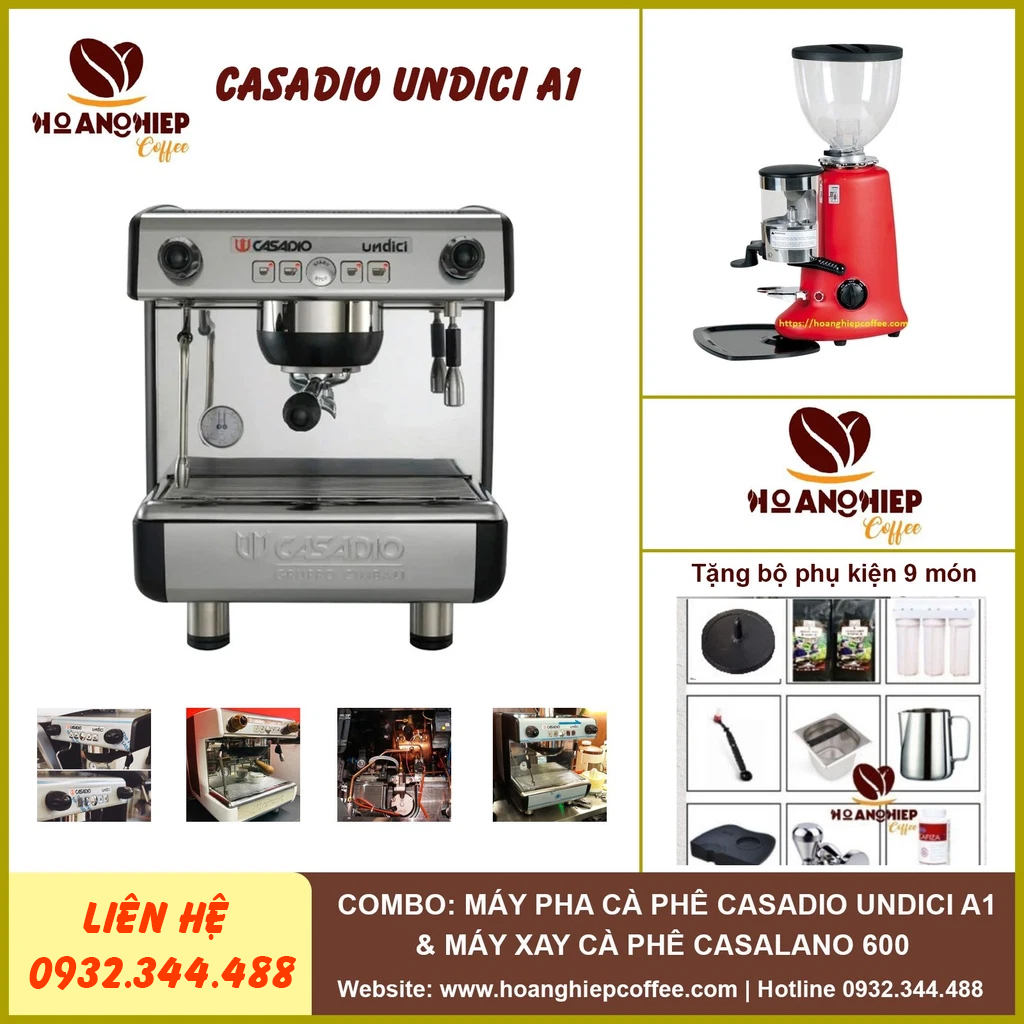 combo-of-casadio-undici-a1-coffee-maker-and-casalano-600-coffee-grinder