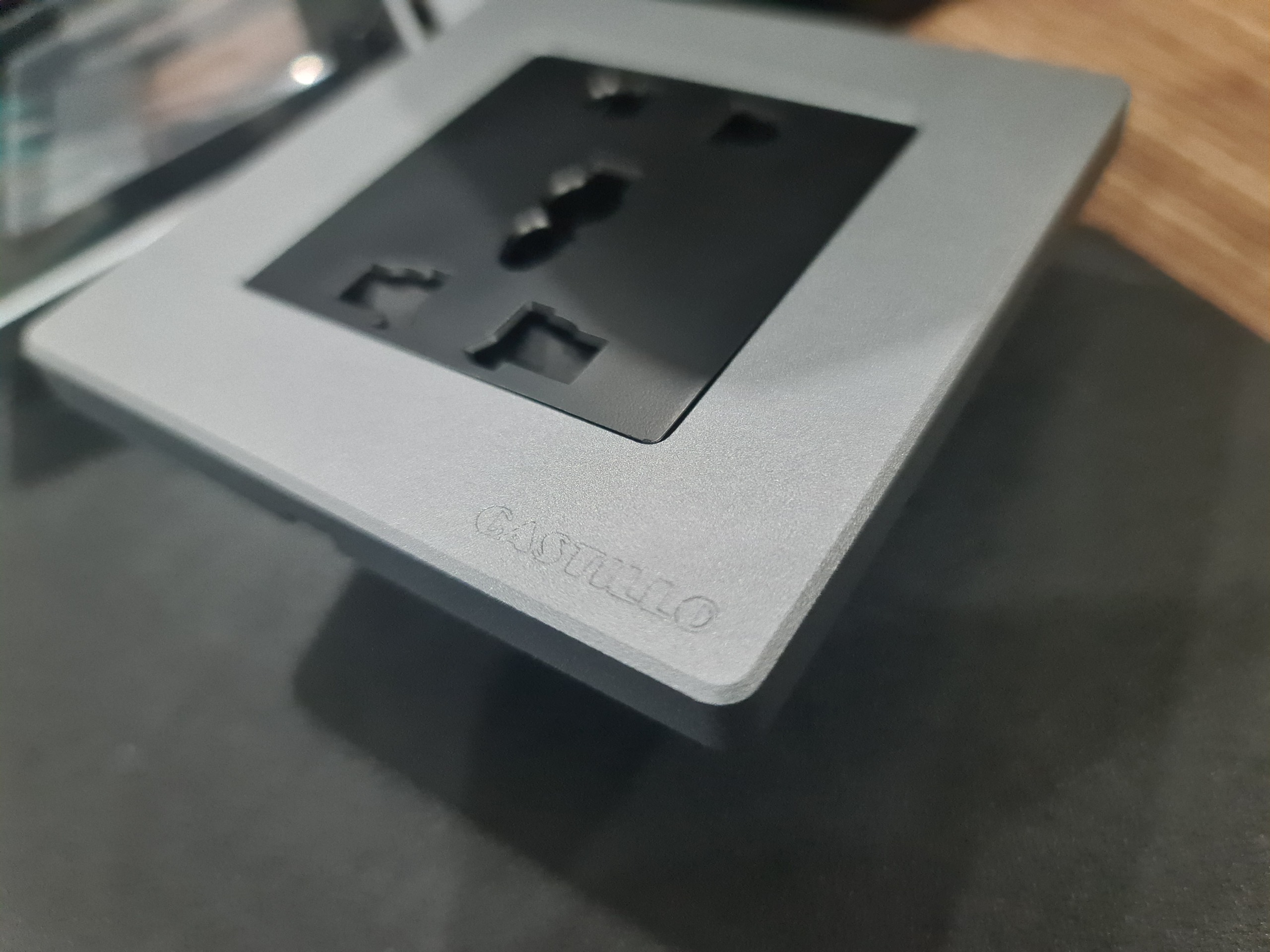 Nhôm nguyên khối Xám