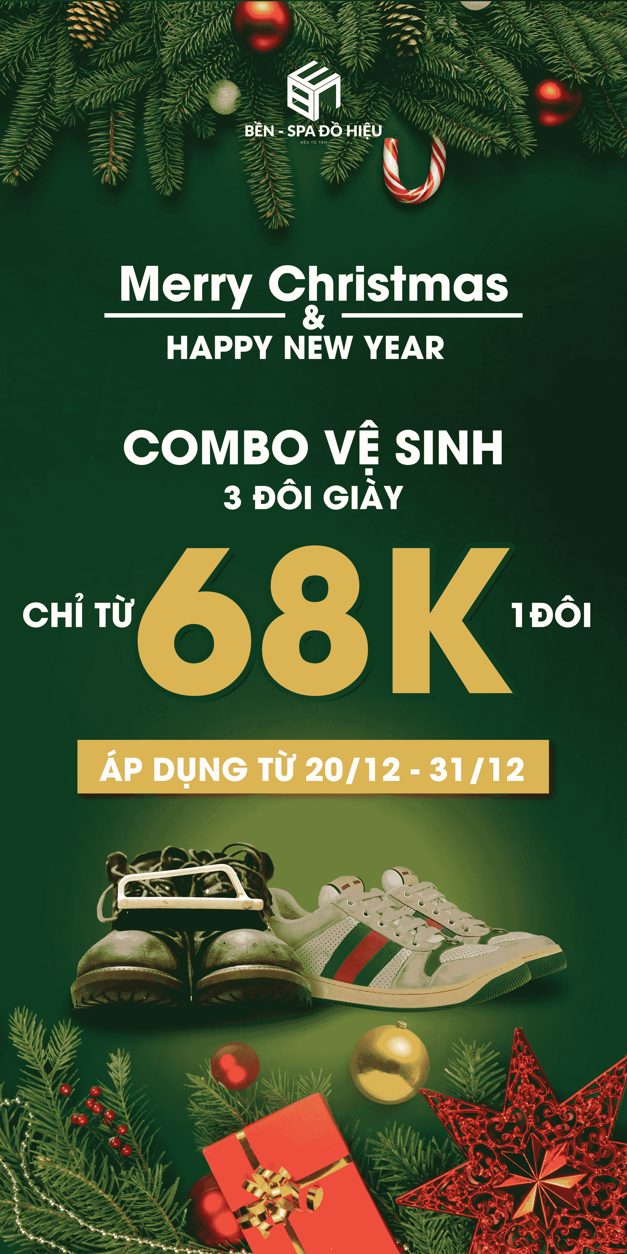 🎄ĐÓN GIÁNG SINH - RINH NGÀN ƯU ĐÃI CHỈ TỪ 68K🎄
