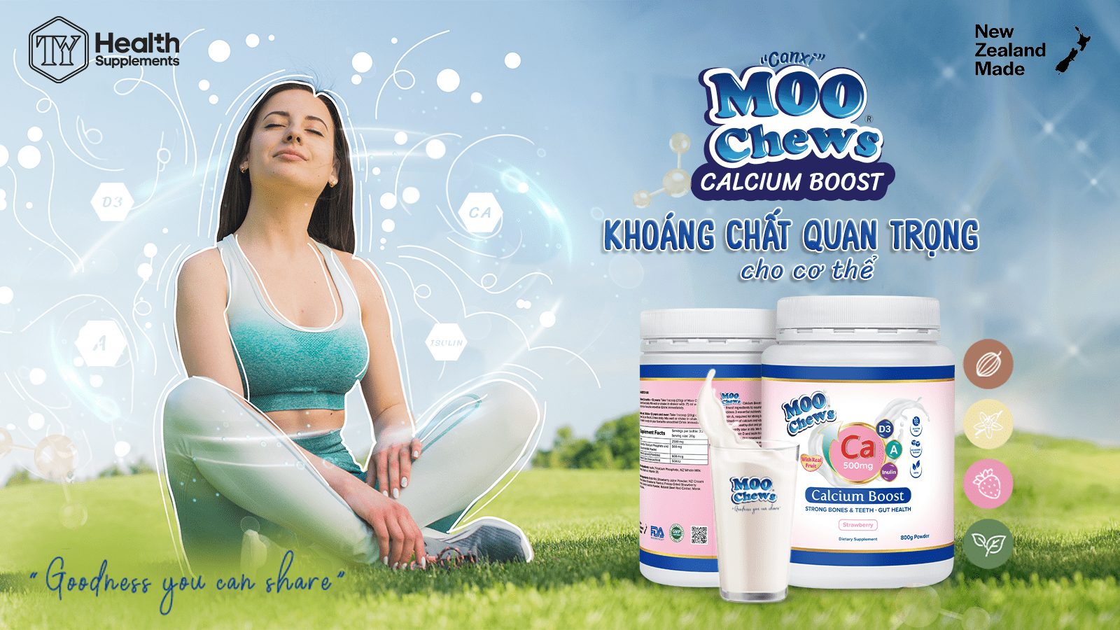 Calcium: Khoáng chất quan trọng cho cơ thể con người