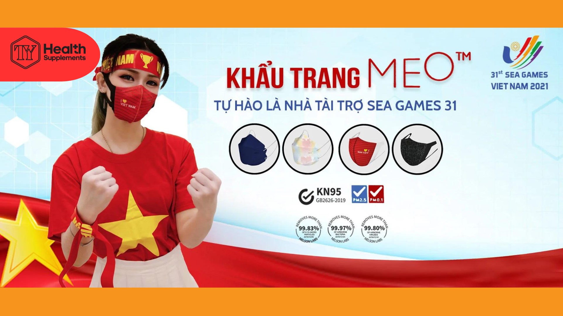 Công ty TNHH Thương mại và Dịch vụ TY ( TY SERVICE & TRADING ) tự hào trở thành Nhà Tài Trợ của SEA Games 31.