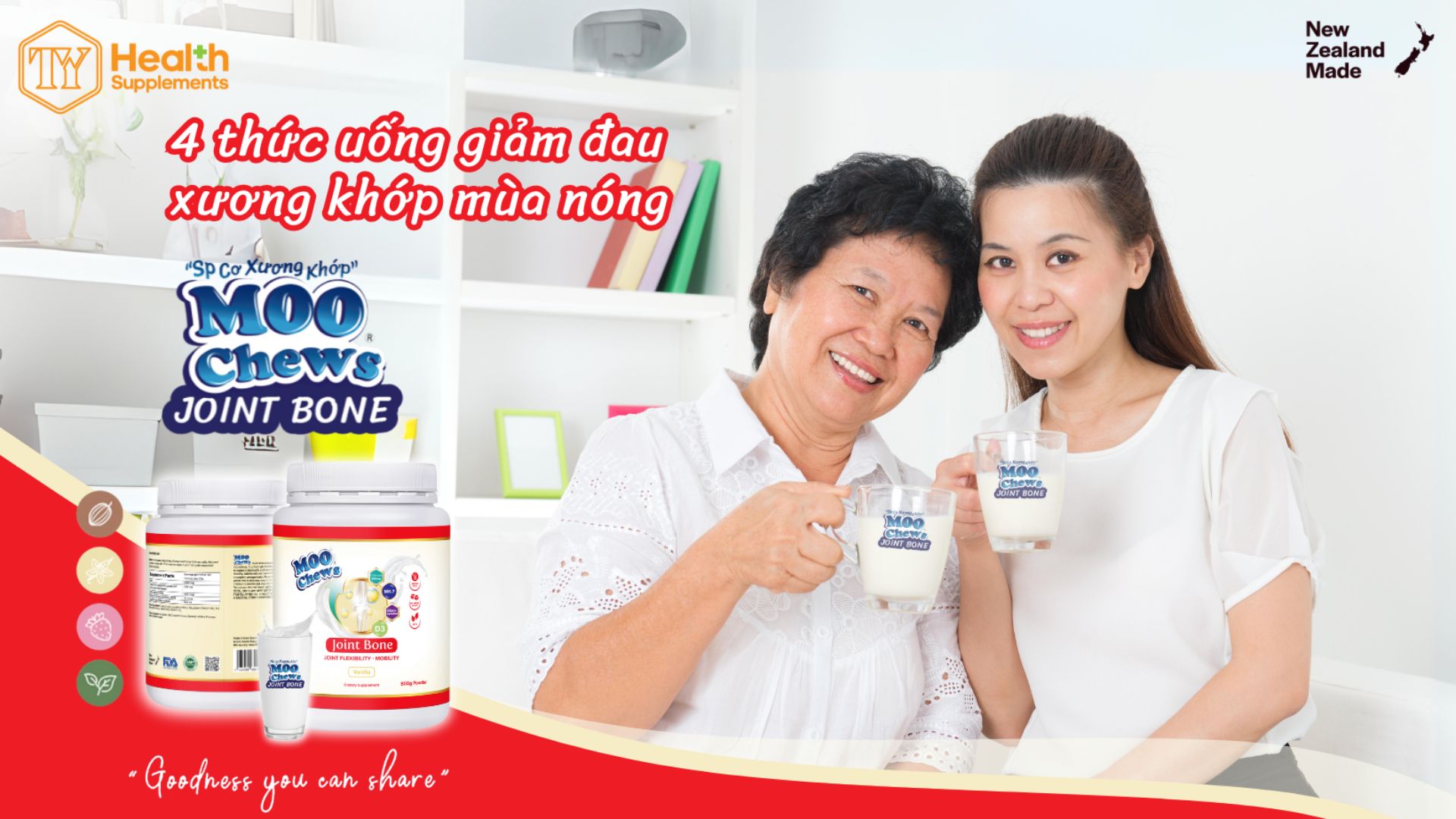 4 thức uống giảm đau nhức xương khớp mùa nóng