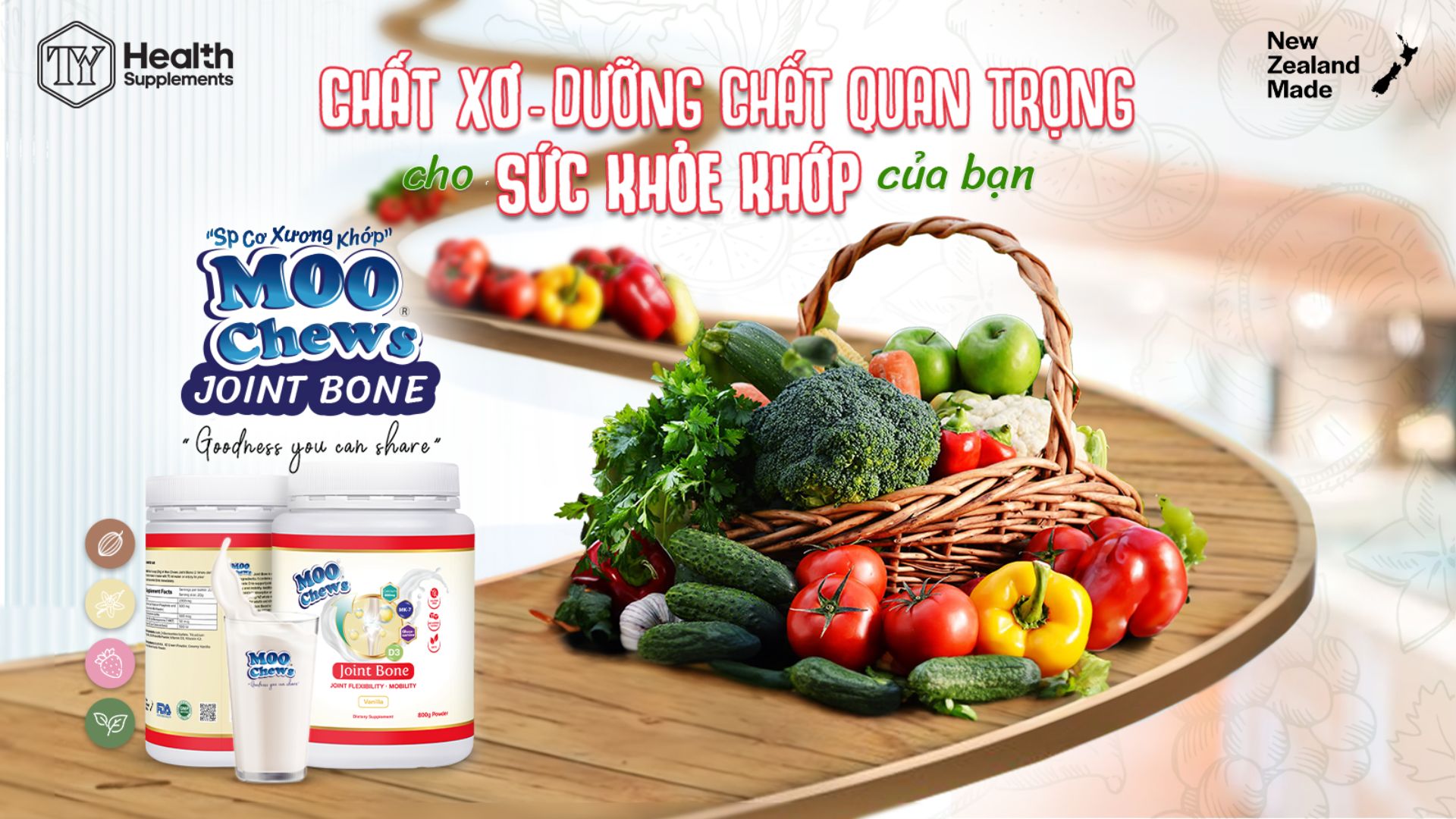 Chất xơ - Dưỡng chất quan trọng cho sức khỏe khớp của bạn