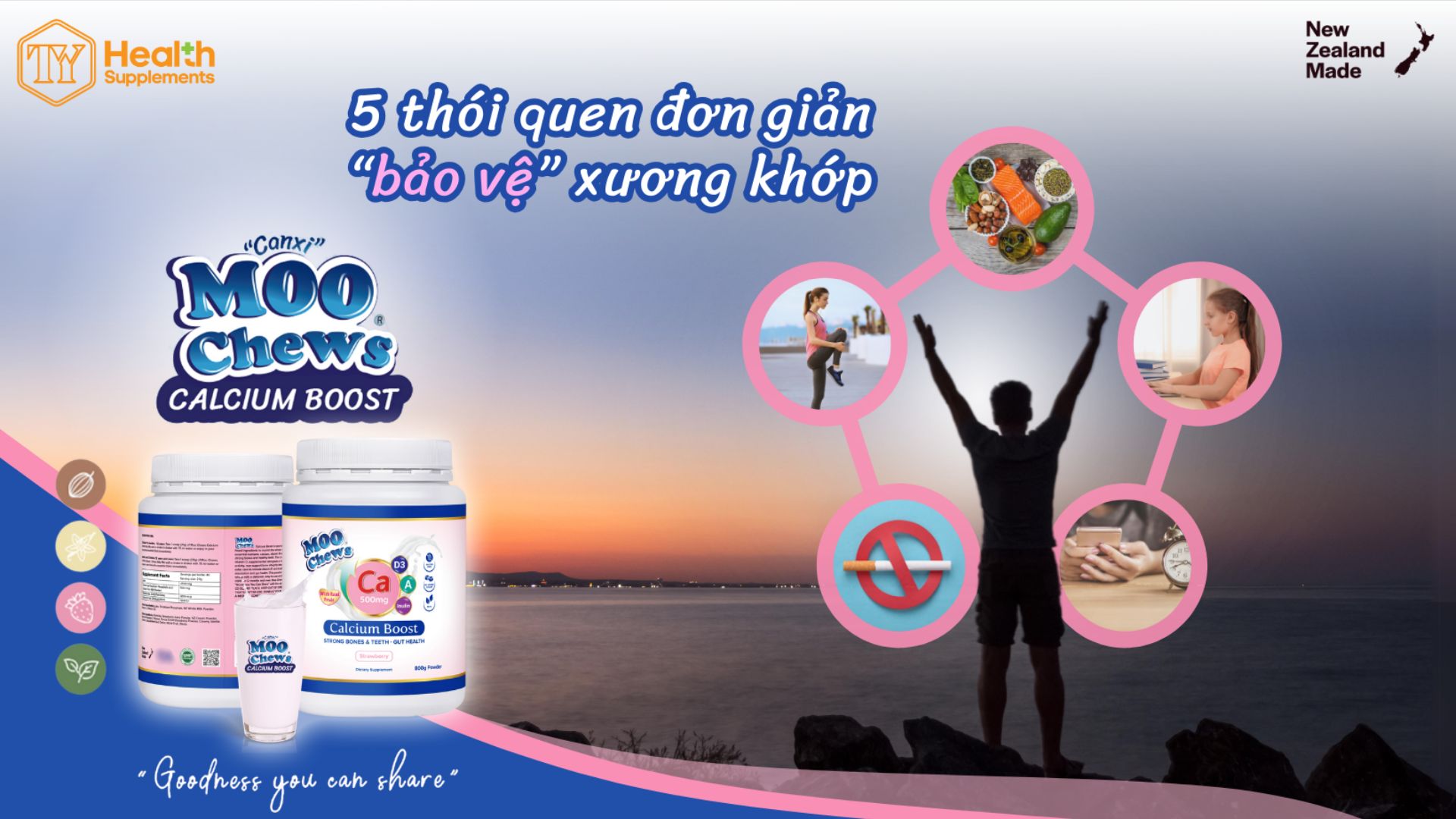 5 thói quen đơn giản bảo vệ xương khớp