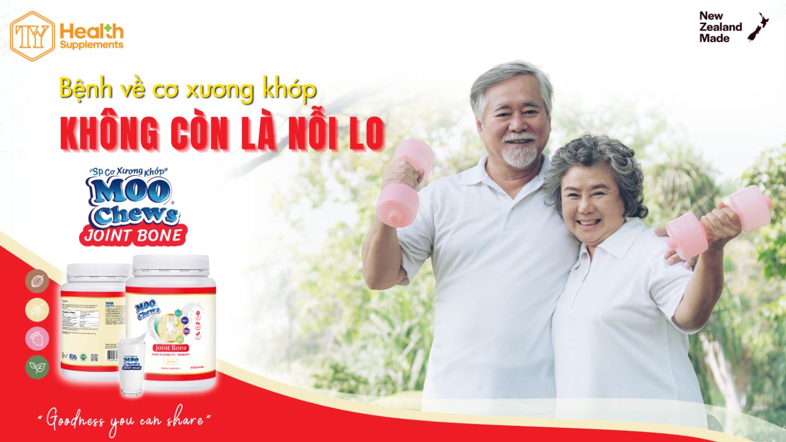 Có Moo Chews Joint Bone: Bệnh về cơ xương khớp không còn là nỗi lo