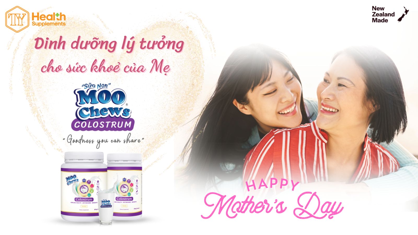 Sữa non Moo Chews: Dinh dưỡng lý tưởng cho Mẹ
