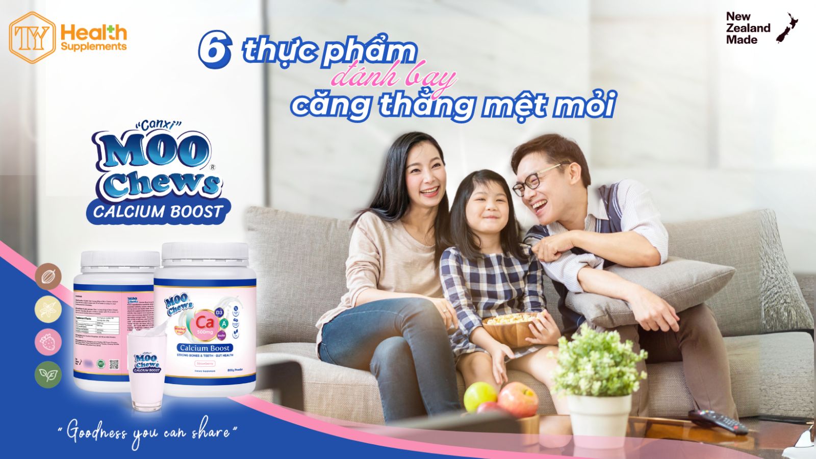 6 thực phẩm giúp 'đánh bay' căng thẳng, mệt mỏi