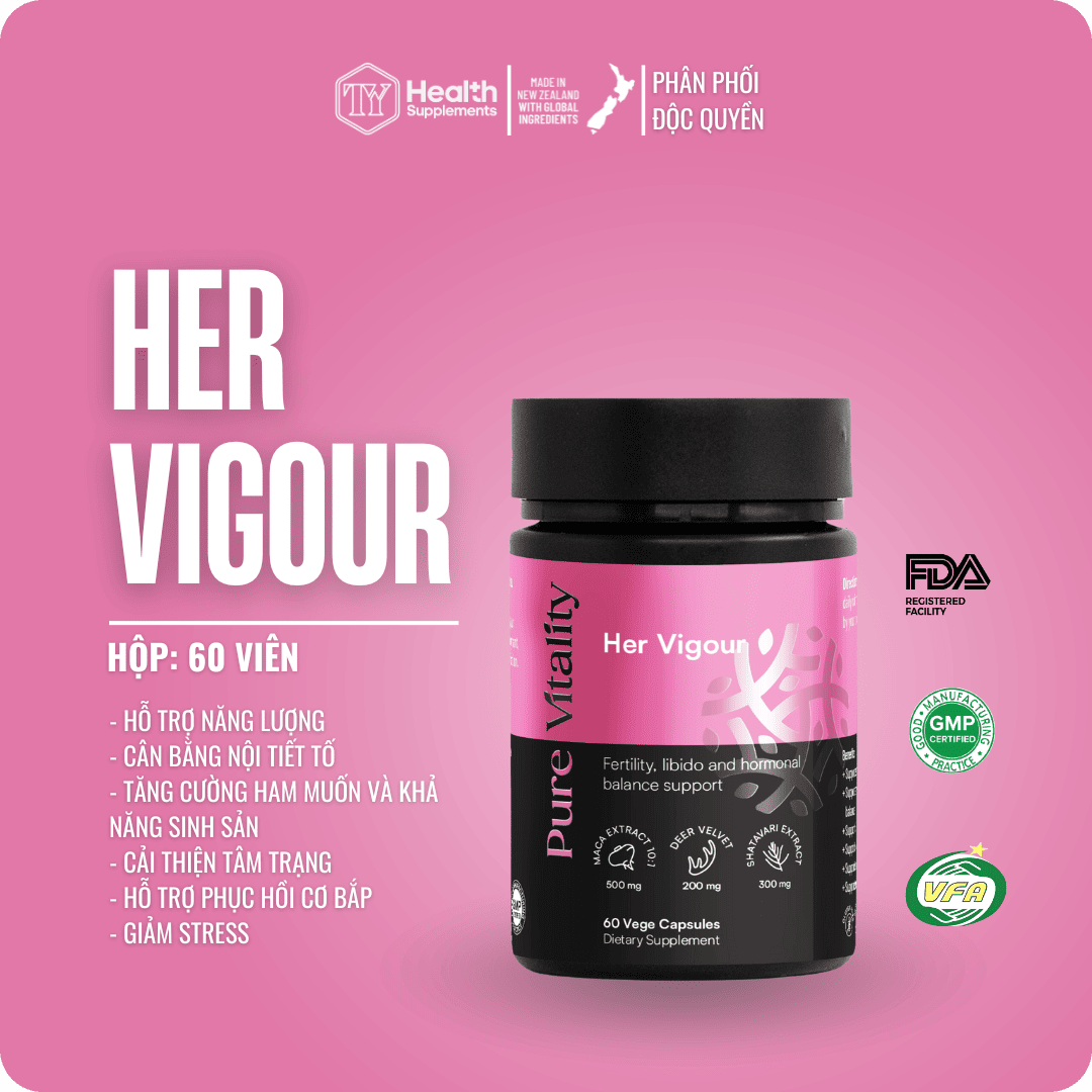 TPBVSK - Her Vigour - Sản phẩm cải thiện sức khỏe sinh lý nữ