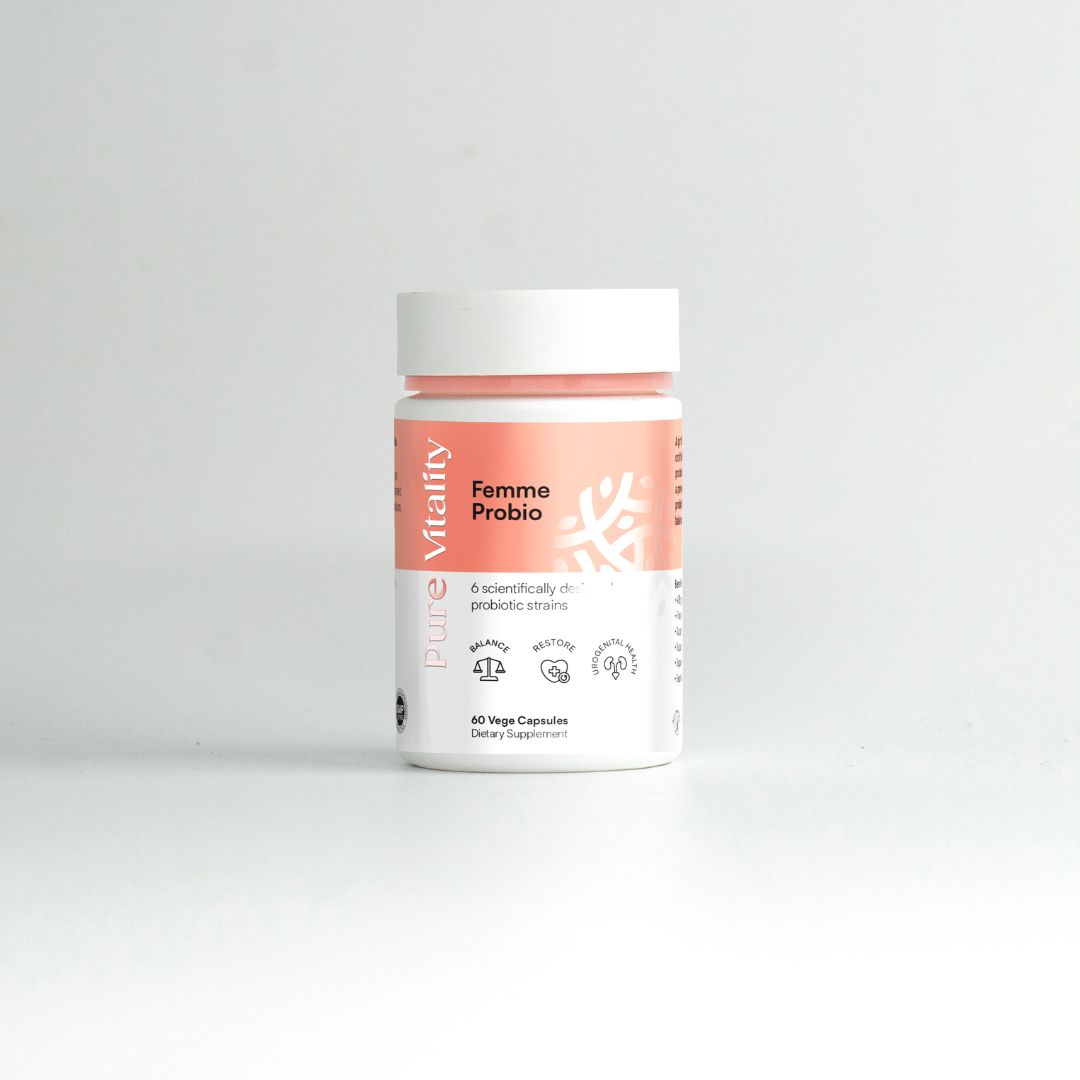 TPBVSK - Femme Probio - Tăng cường sức khỏe đường ruột, sức khỏe đường sinh dục nữ, hỗ trợ lợi khuẩn (60 viên/ lọ)