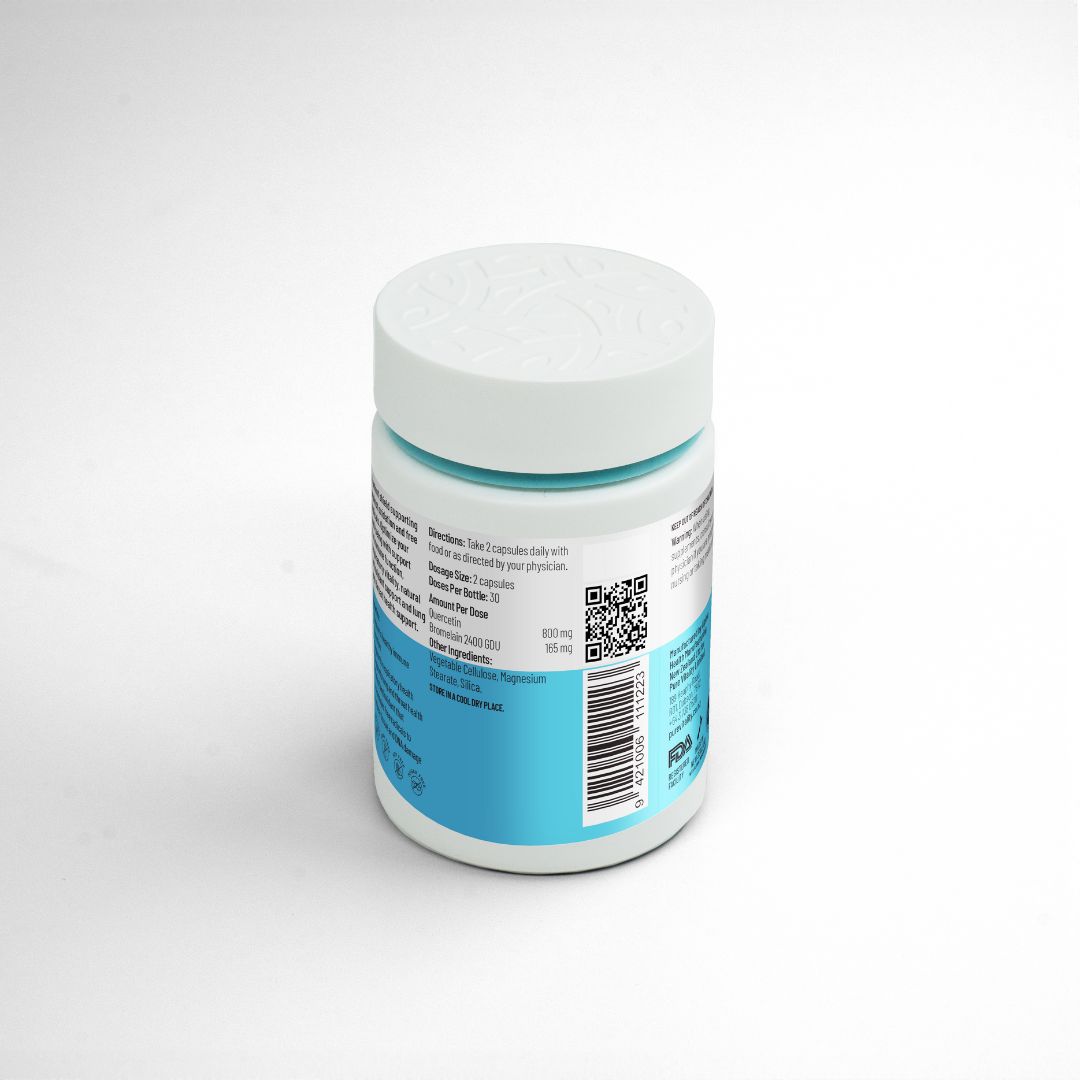 Quercetin Hỗ trợ sk đường hô hấp, kháng viêm, tăng cường sức đề kháng (60 viên/ lọ) - TPBVSK