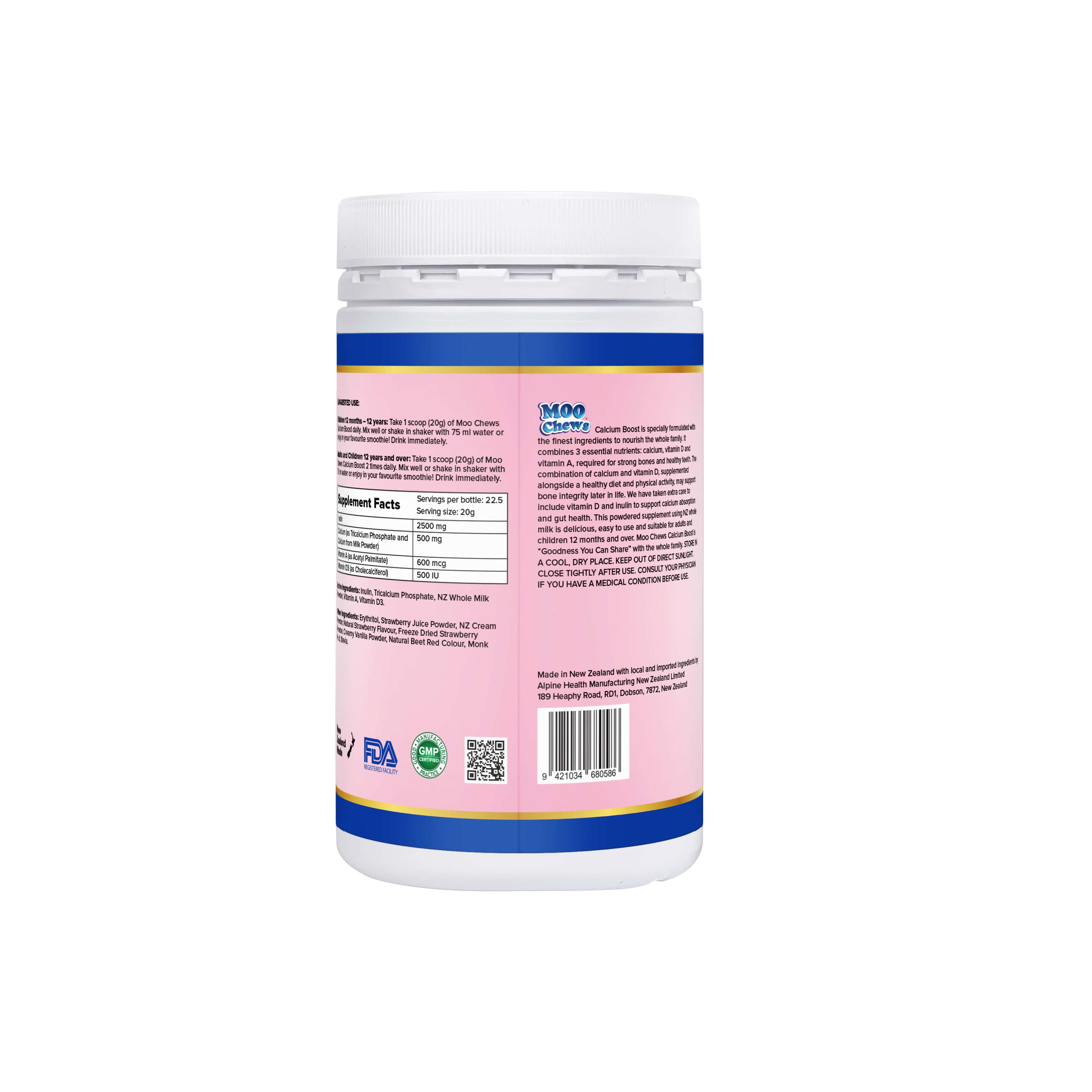 TPBVSK - Sữa bổ sung Canxi (Vị Strawberry)