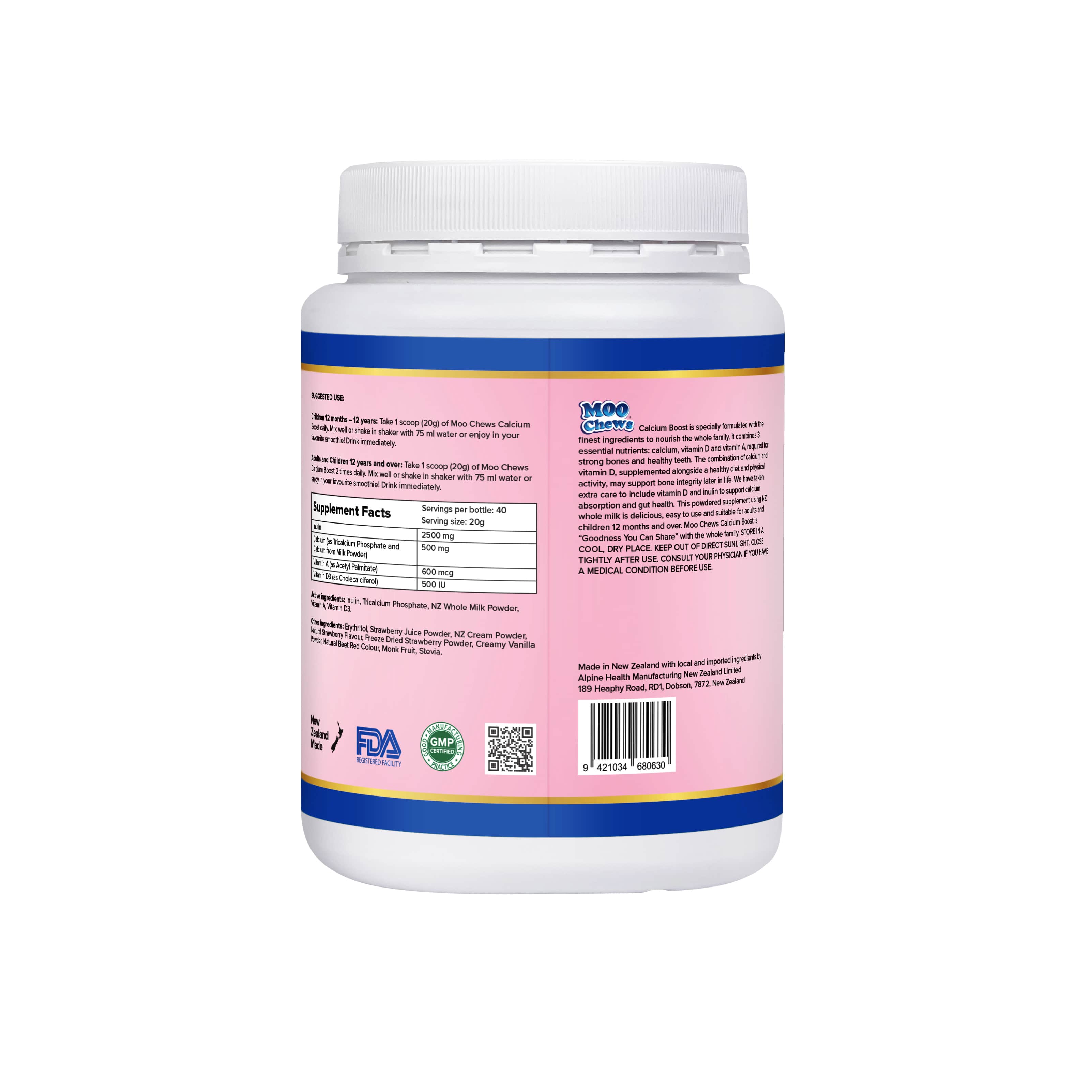 TPBVSK - Sữa bổ sung Canxi (Vị Strawberry)