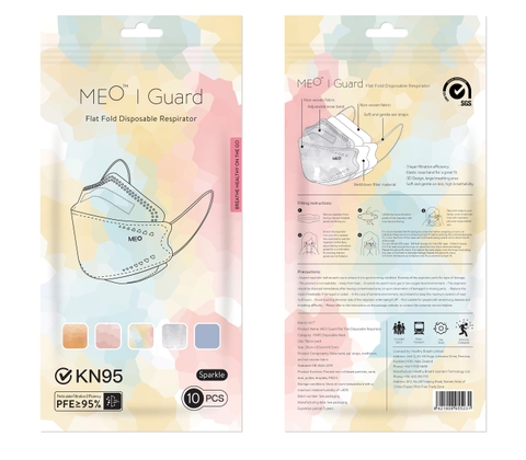 KHẨU TRANG Lọc vi khuẩn MEO GUARD (Free ship từ 10 gói trở lên)