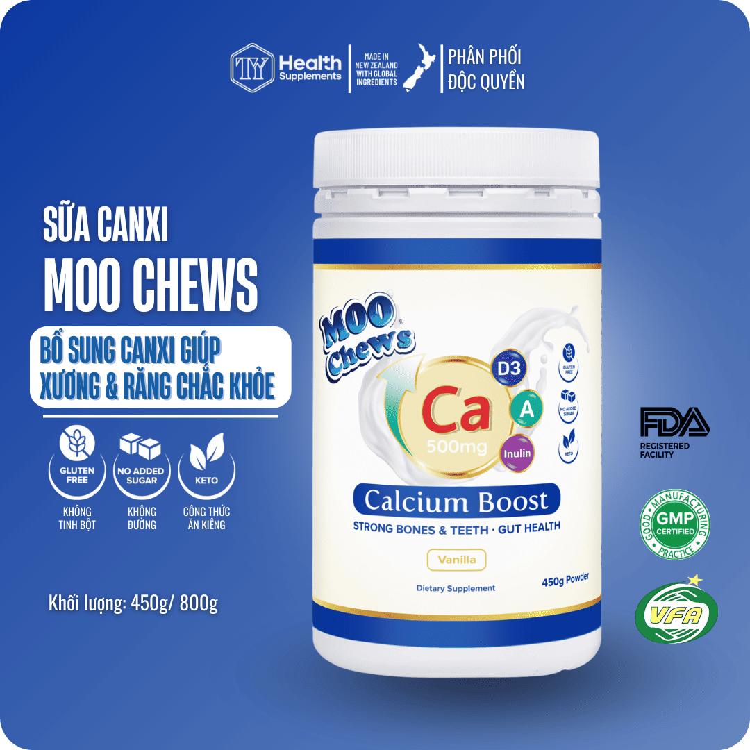 TPBVSK - Sữa bổ sung Canxi (Vị Vanilla)