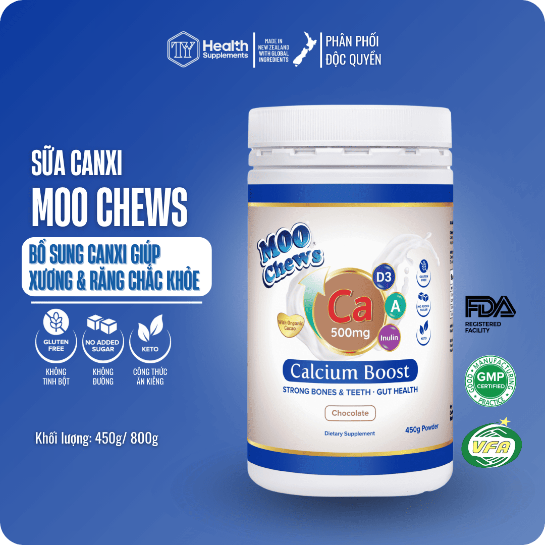 TPBVSK - Sữa bổ sung Canxi (Vị Chocolate)