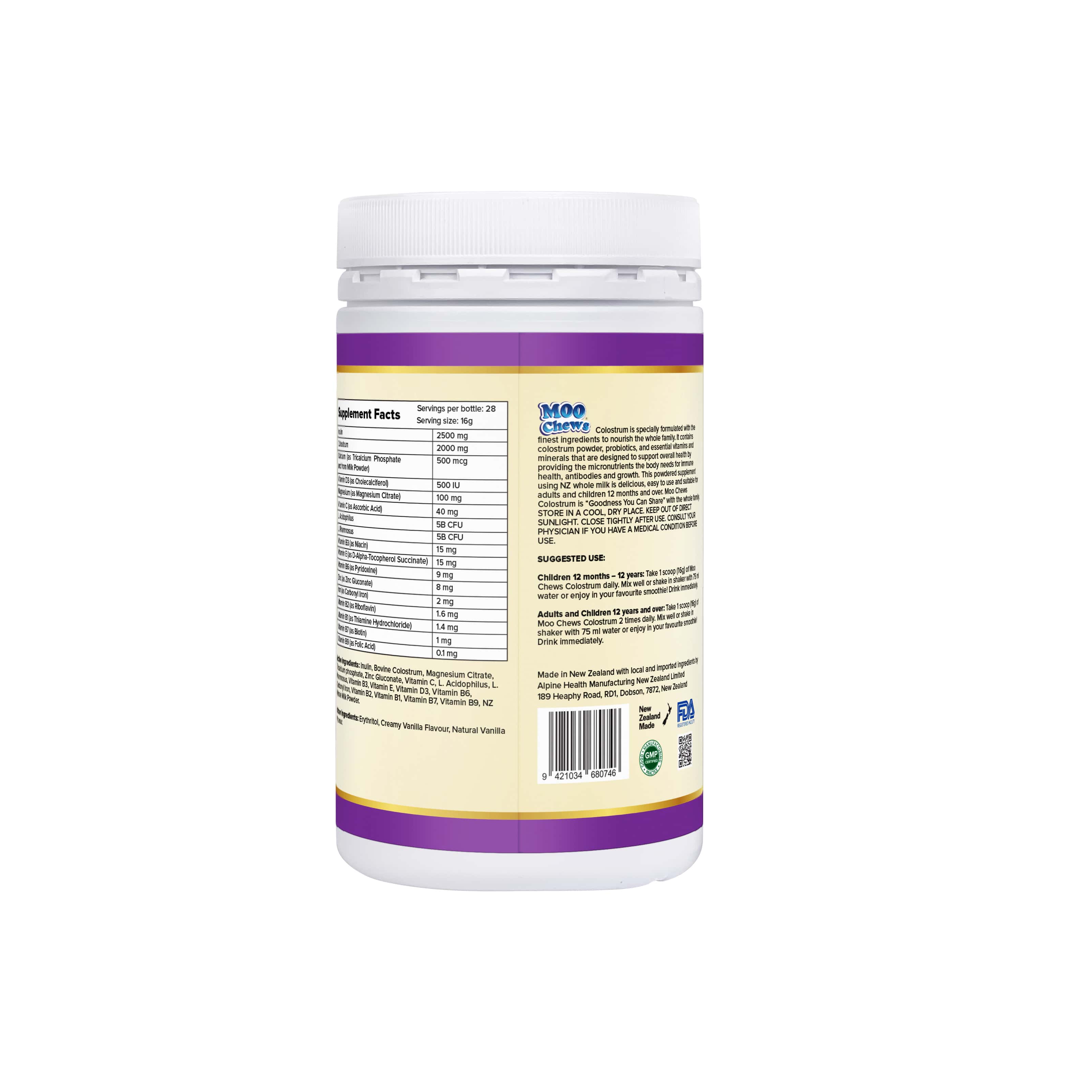 TPBVSK - Sữa non Moo Chews Vanilla Immunity Boost