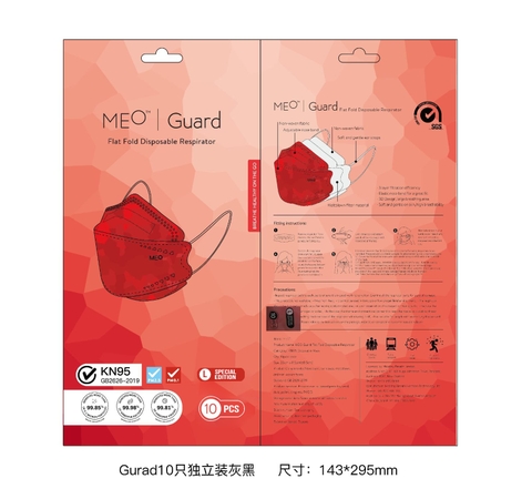 KHẨU TRANG Lọc vi khuẩn MEO GUARD (Free ship từ 10 gói trở lên)