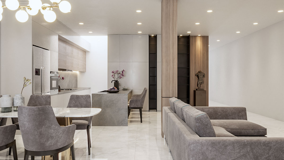 Nội thất nhà phố chị Kiều - Quận 7, TP Hồ Chí Minh